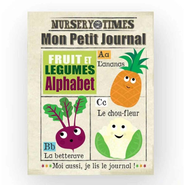 Journal d'éveil Fruits et légumes