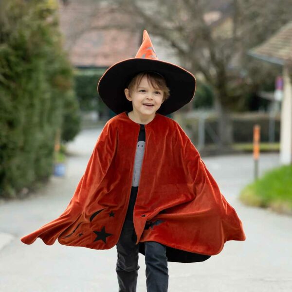 Autumn Embers Wizard Cape + Hat