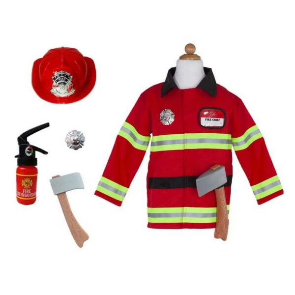 Déguisement de pompier et accessoires