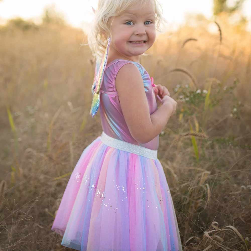 Rainbow Sequins tutu, ailes et baguette – Image 2