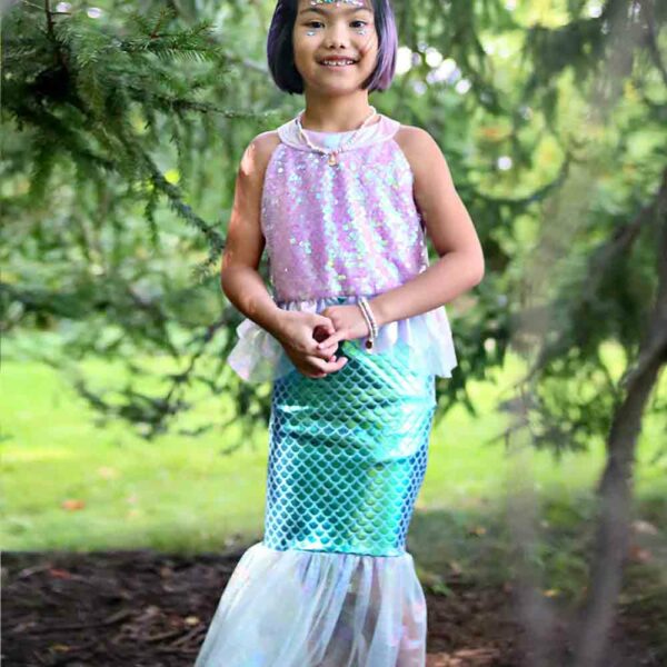 Misty Mermaid Lilac Dress
