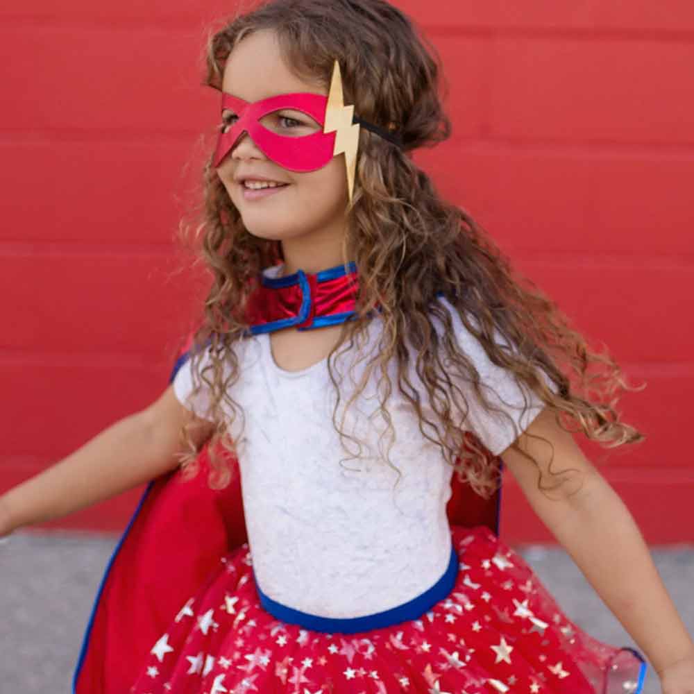 Tutu Superhero avec cape + masque – Image 4