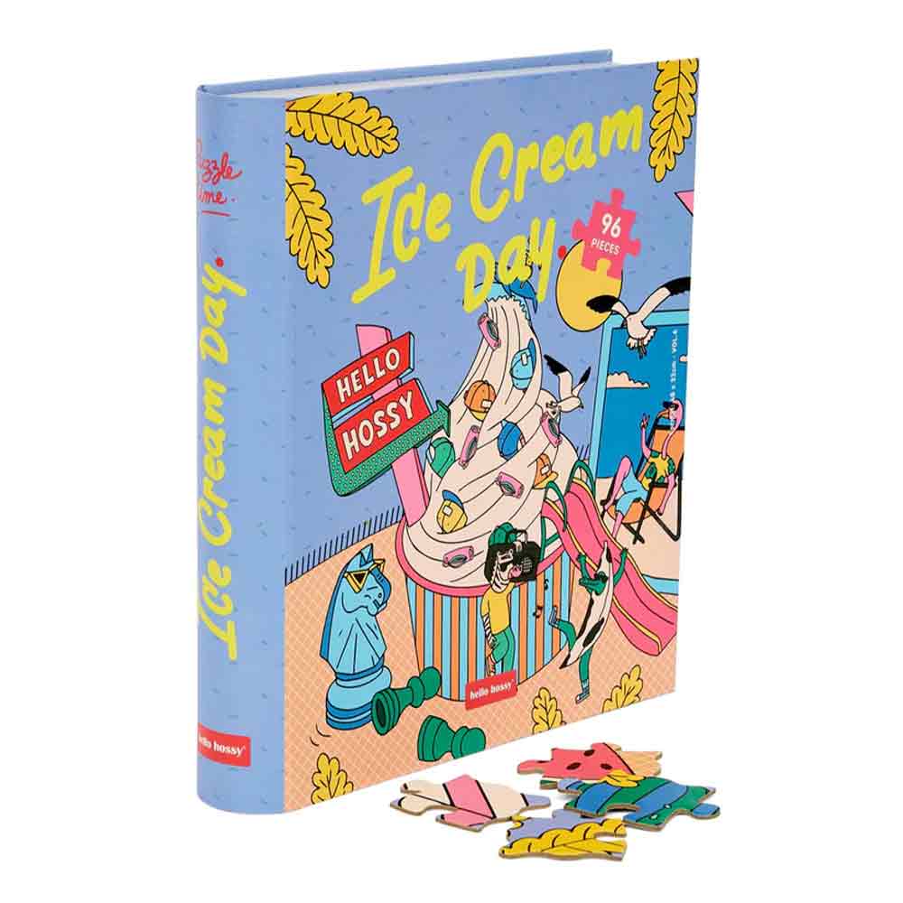 Puzzle Hello Hossy Ice Cream Day