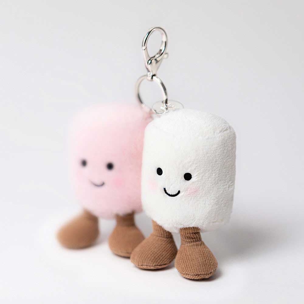 Amuseables Pair of Marshmallows Bag Charm – Image 2