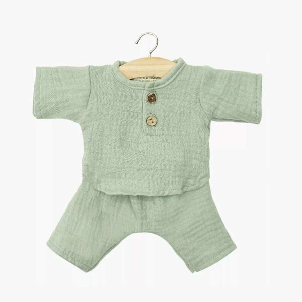 Babies - Ensemble Andrea gaze vert de gris
