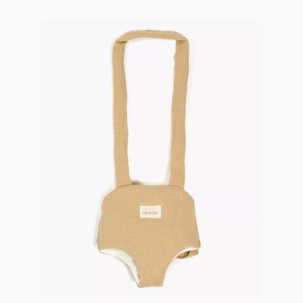 Porte-poupée en gaze latte