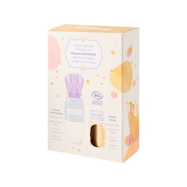 Magical Brush & Sparkling Powder gold