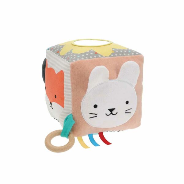 Cube d'activité en tissu