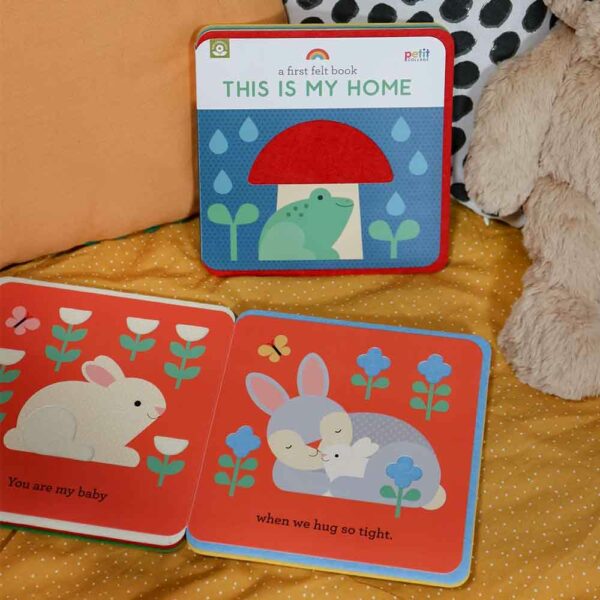 Livre bébé This is my home