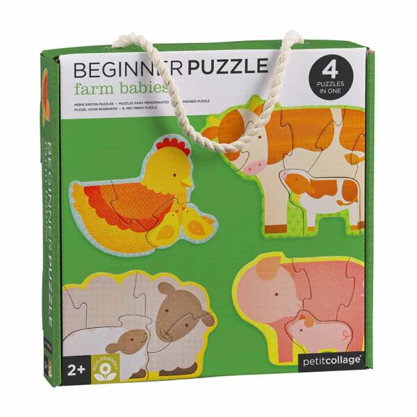 Puzzle Farm babies +2 ans