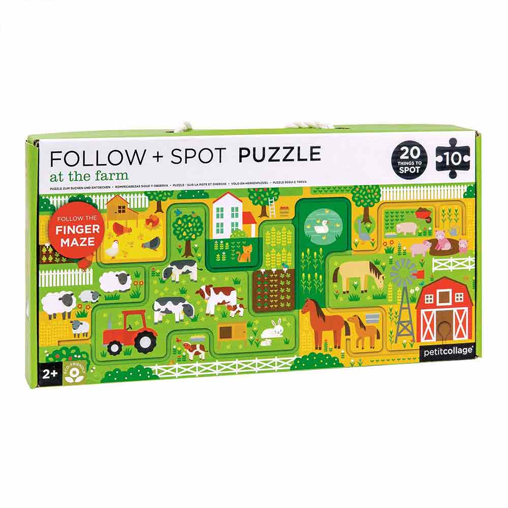 Puzzle Follow + spot à la ferme
