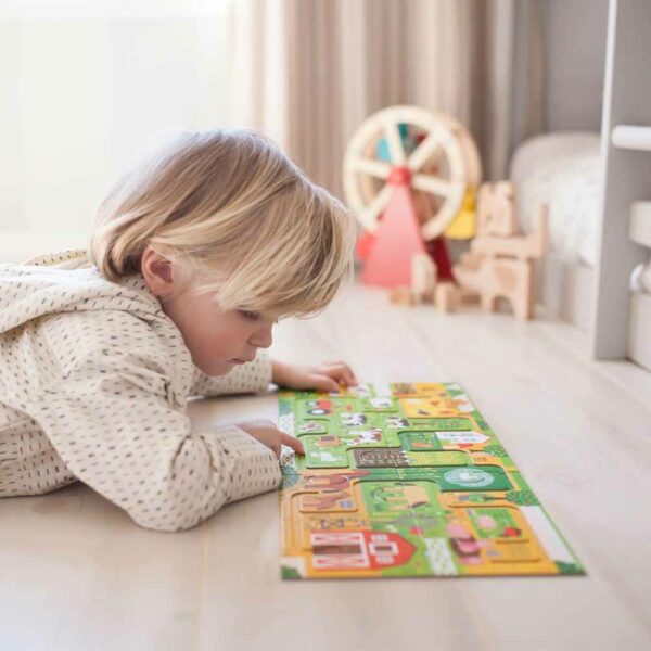 Puzzle Follow + spot à la ferme