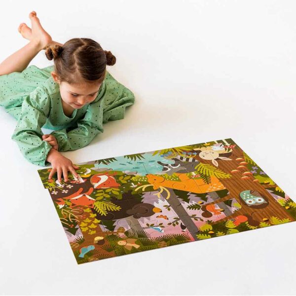 Puzzle de sol Enchanted woodland