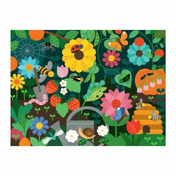 Puzzle de sol Jardin secret