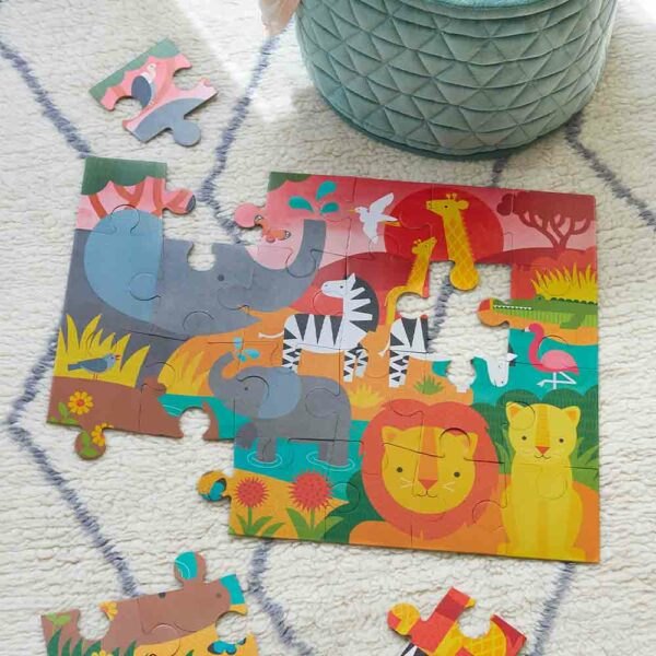 Puzzle de sol Safari