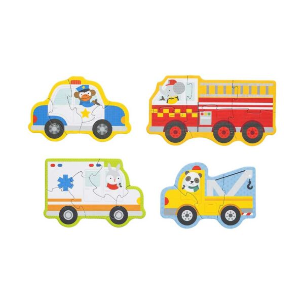 Puzzle Rescue vehicles +2 ans