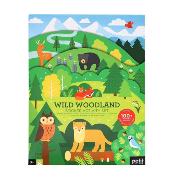 Set d'activité stickers Woodland