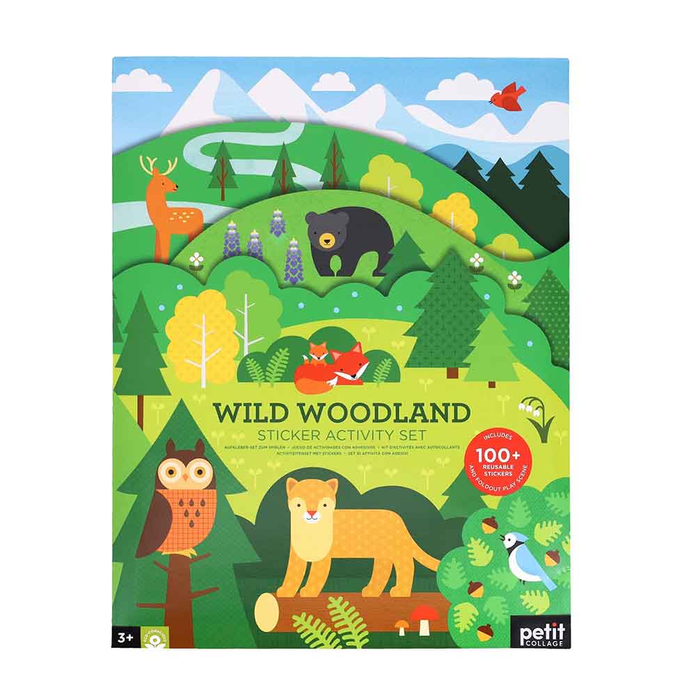 Set d'activité stickers Woodland