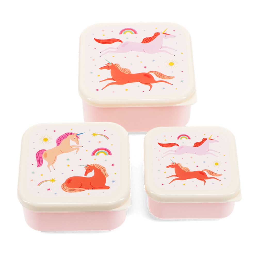 Unicorn built-in snack boxes