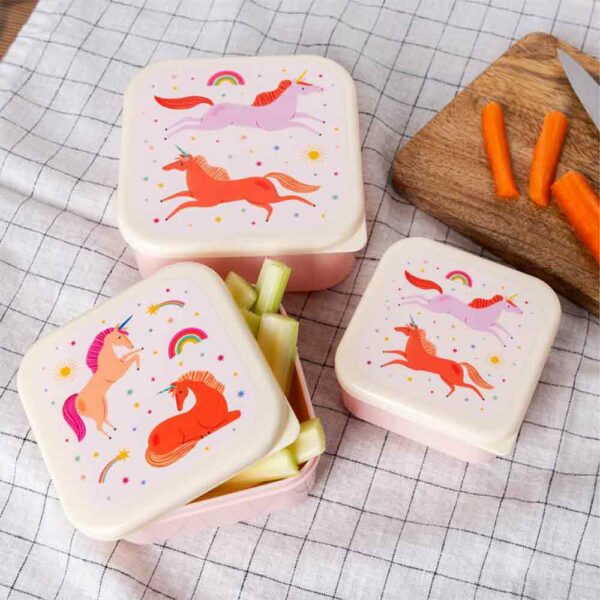 Boîtes à goûter encastrables Unicorn