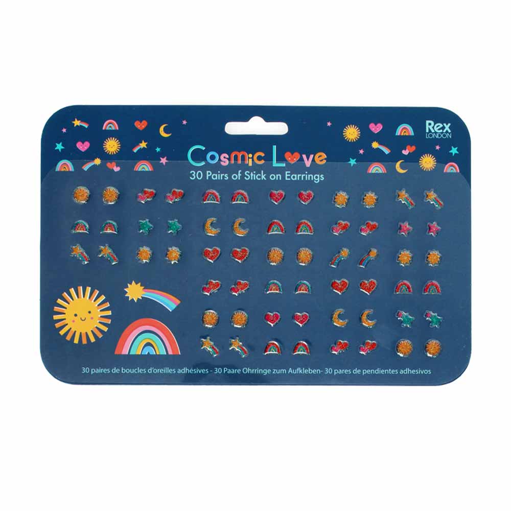 Cosmic Love Sticky Earrings