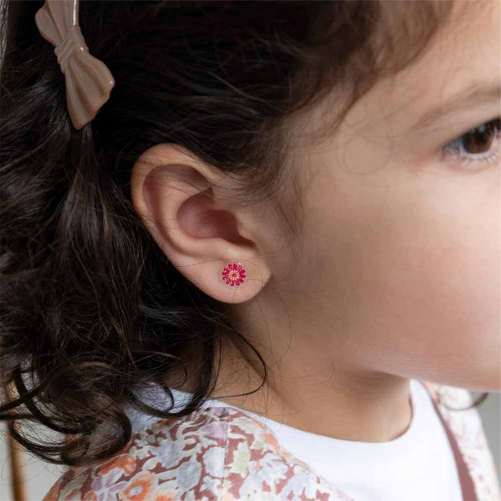 Boucles d'oreilles autocollantes Floral Flut – Image 3