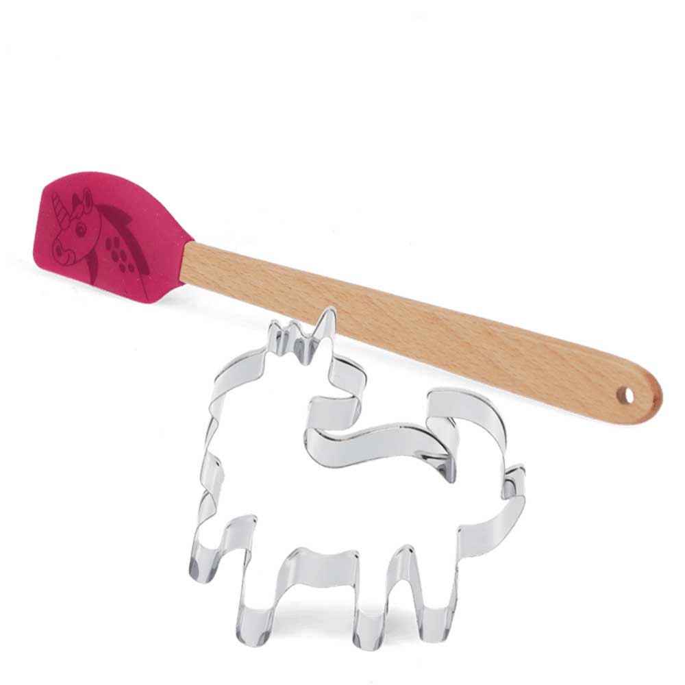 Cookie cutter + Unicorn spatula - Image 3