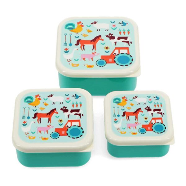 Farmyard built-in snack boxes