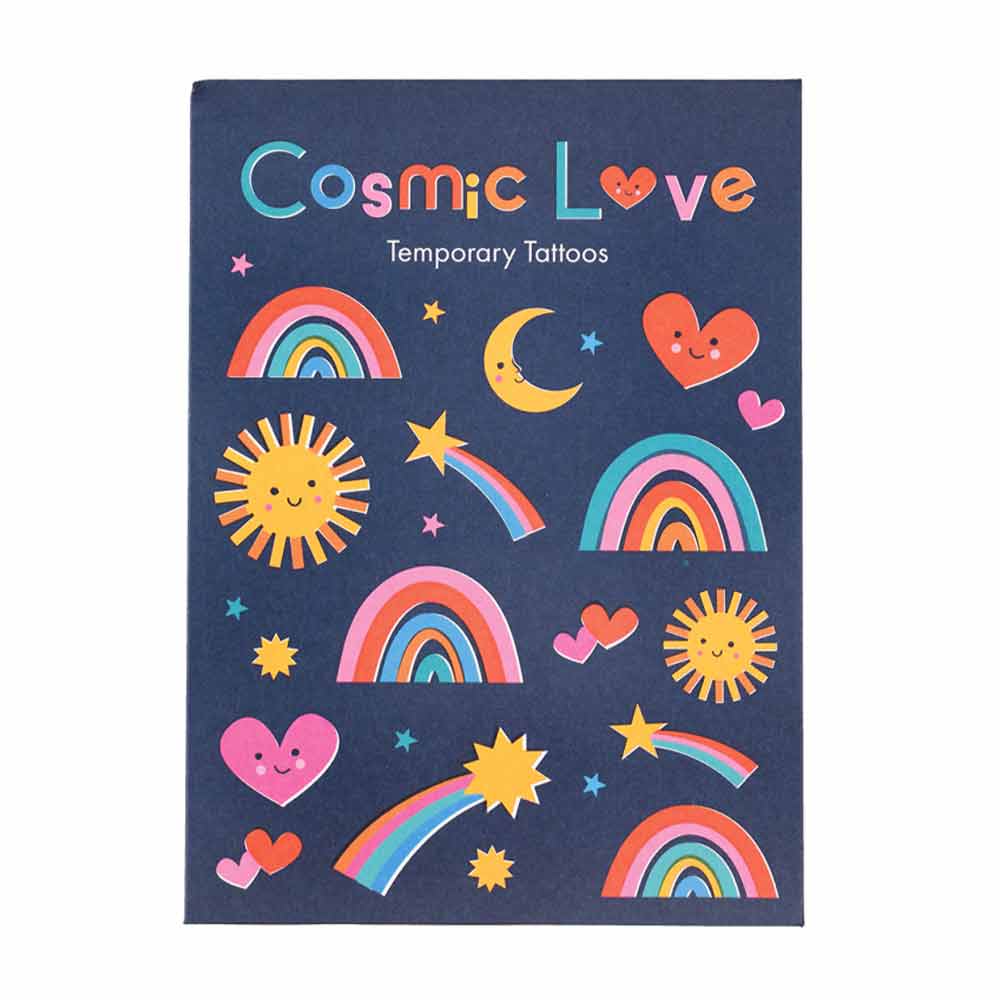 Cosmic Love Temporary Tattoos