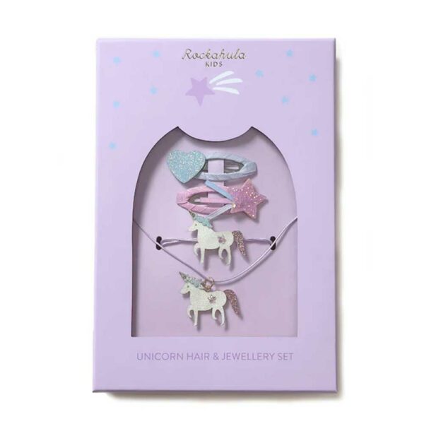 Set Hair & Jewellery Unicorn