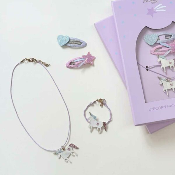 Set Hair & Jewellery Unicorn