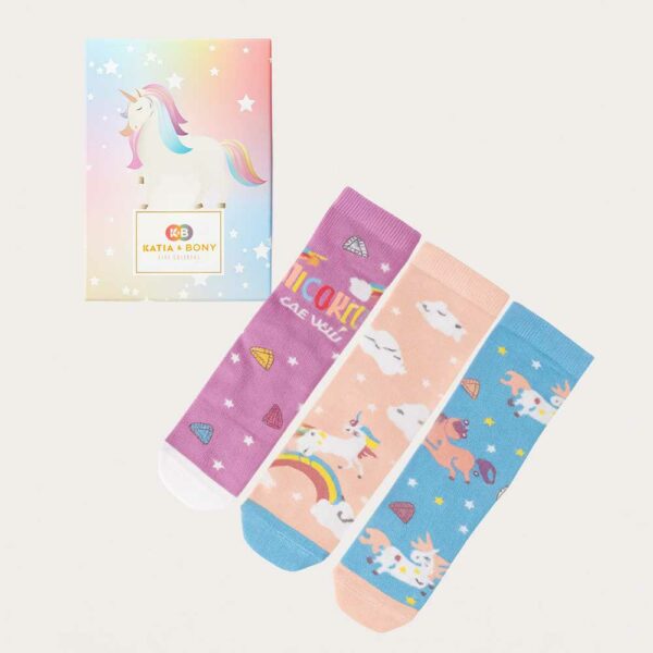 Coffret de chaussettes Unicorn