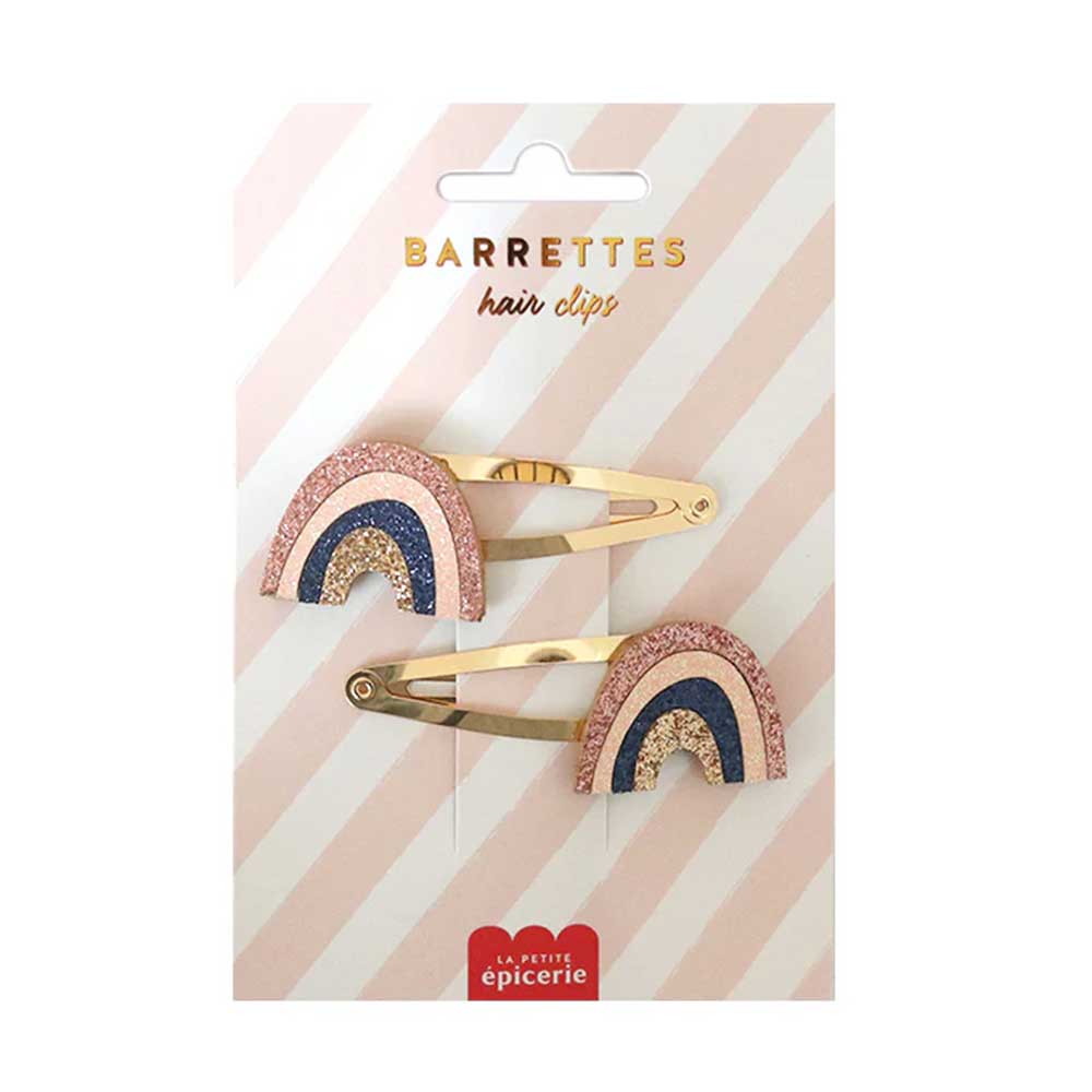 Barrettes Arc-en-ciel