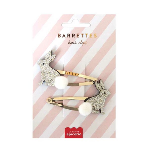 Barrettes Lapins