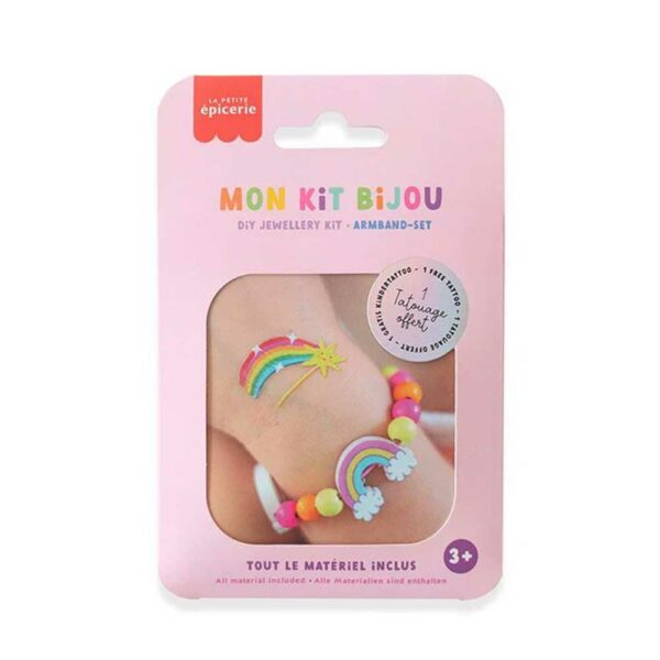 Kit bijou Bracelet arc-en-ciel