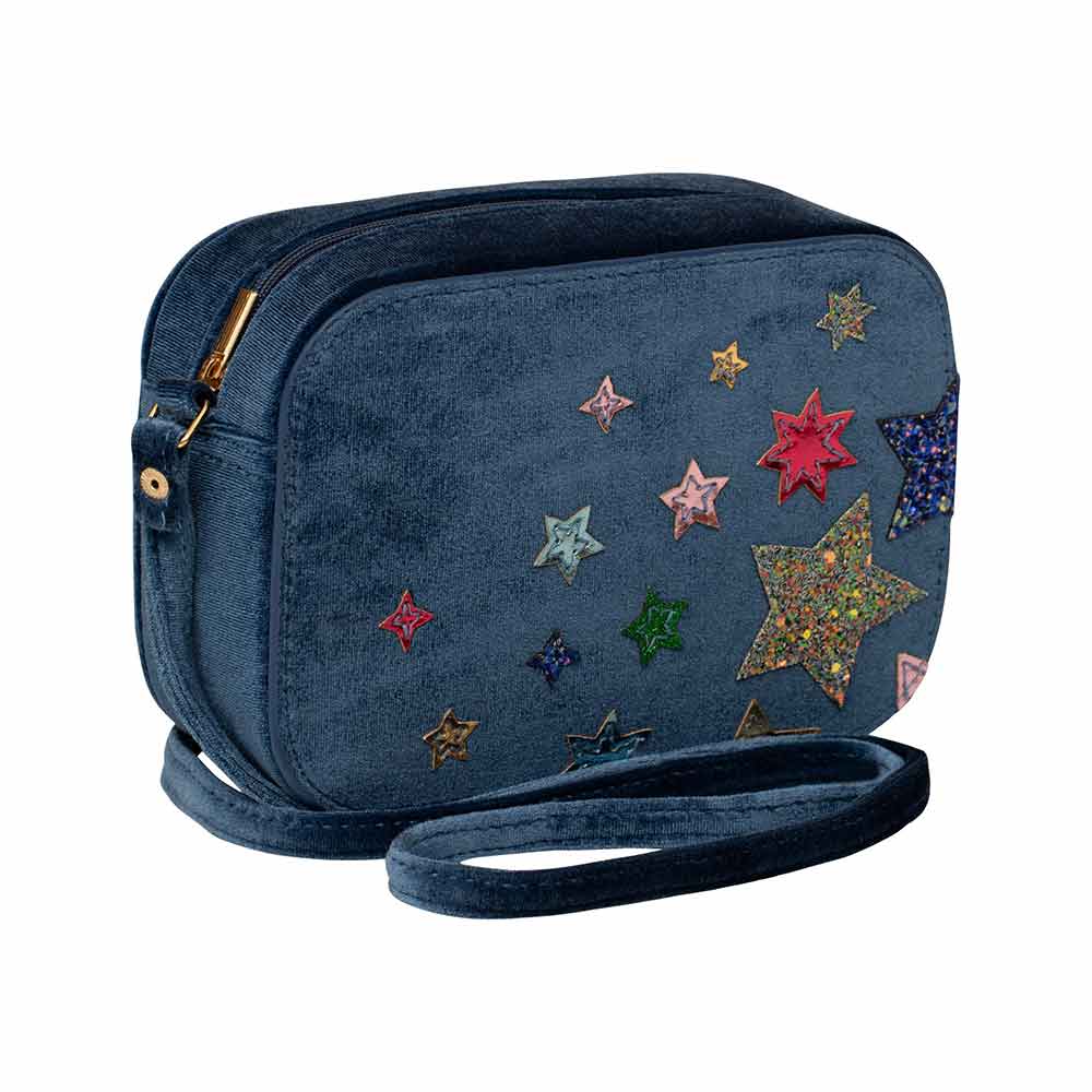 Nighty sky velvet bag