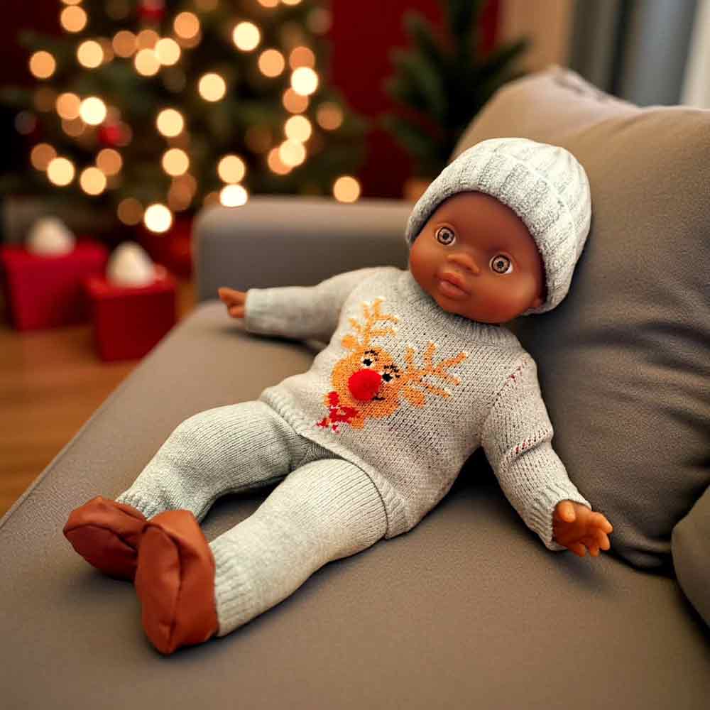 Ensemble 2p Pain d'épice crème – Image 2