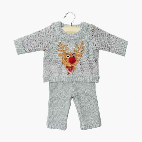 Ensemble 2p Petit Renne Silver