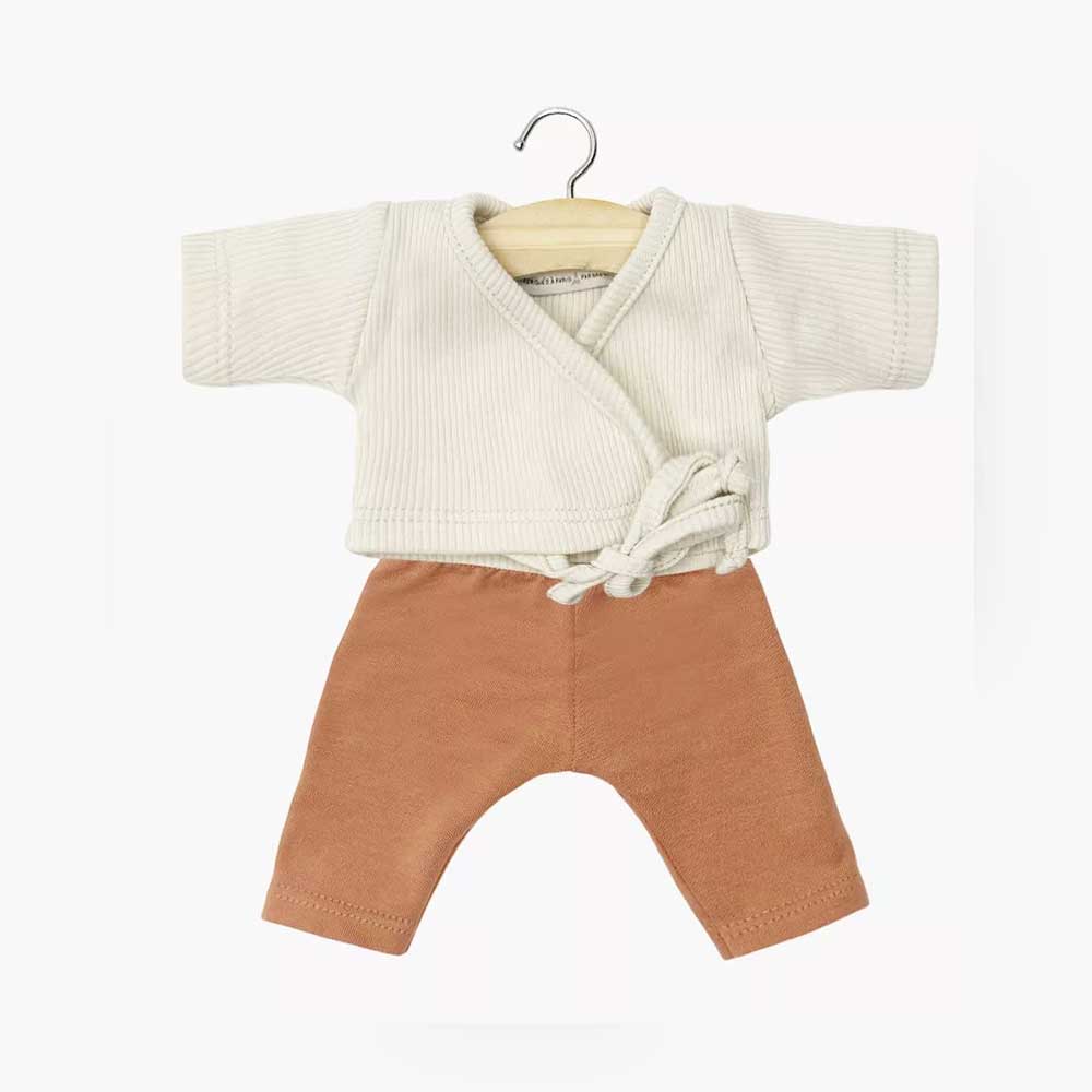 Ensemble Roxane lin et legging cassonade