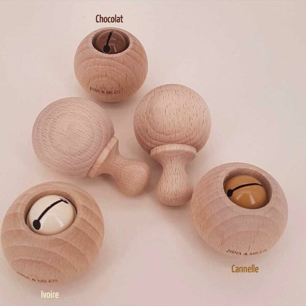 Hochet Jingla Boule cannelle