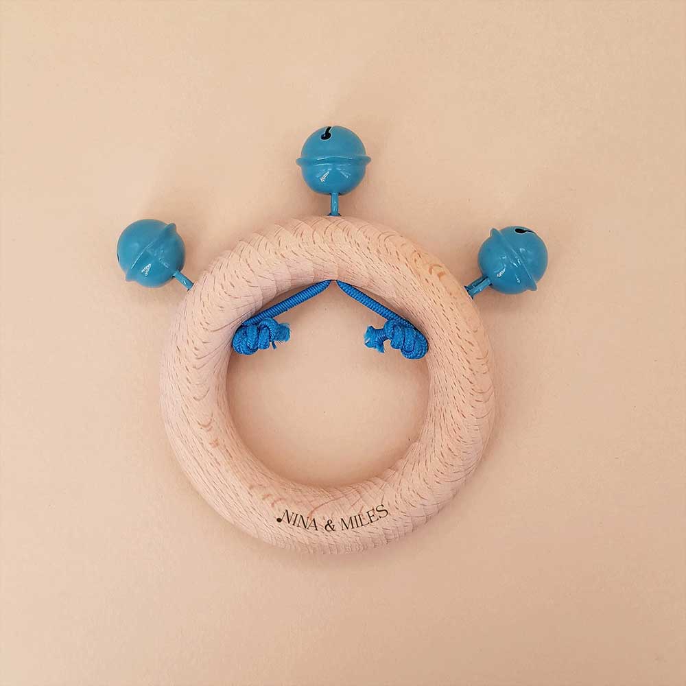 Tamburina bleu turquoise