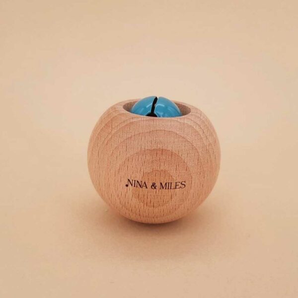 Hochet Jingla Boule bleu turquoise