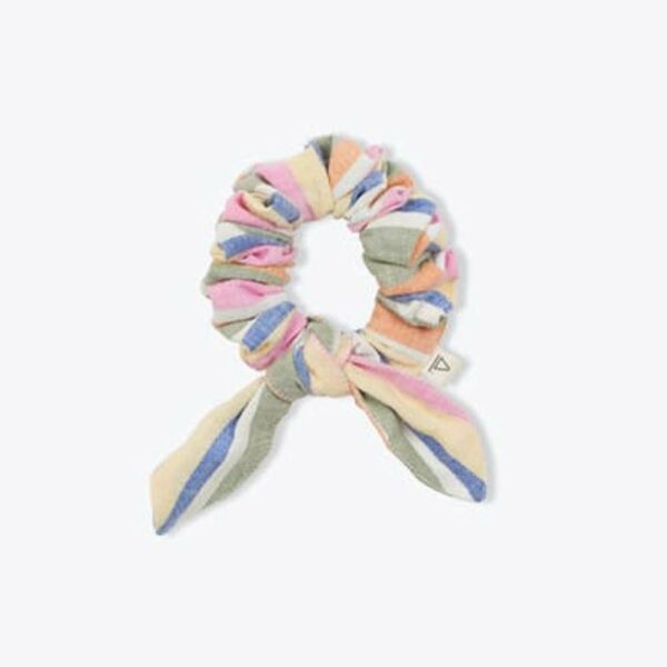 Chouchou noeud Rayures bayaderes