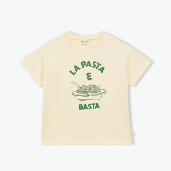 T-shirt Pasta e basta kaki