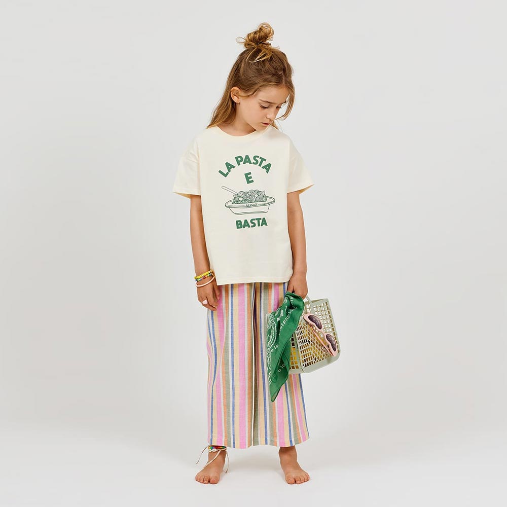 T-shirt Pasta e basta kaki – Image 3