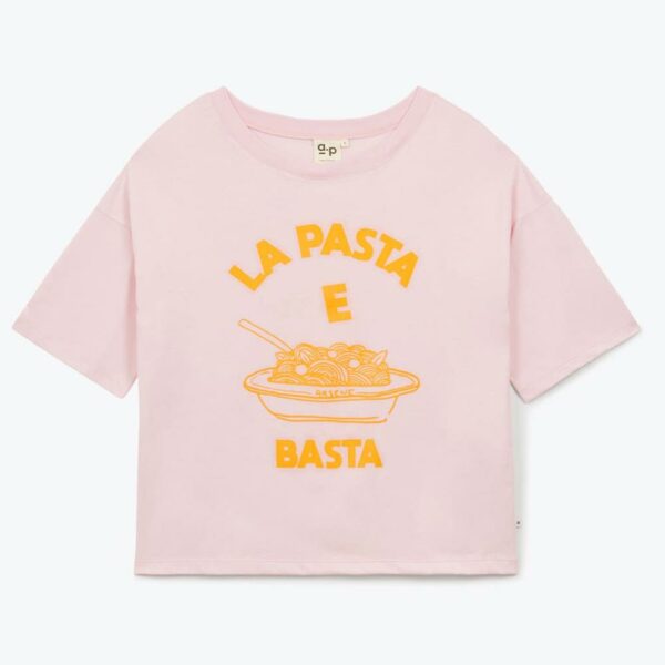 T-shirt femme Pasta e basta poudre