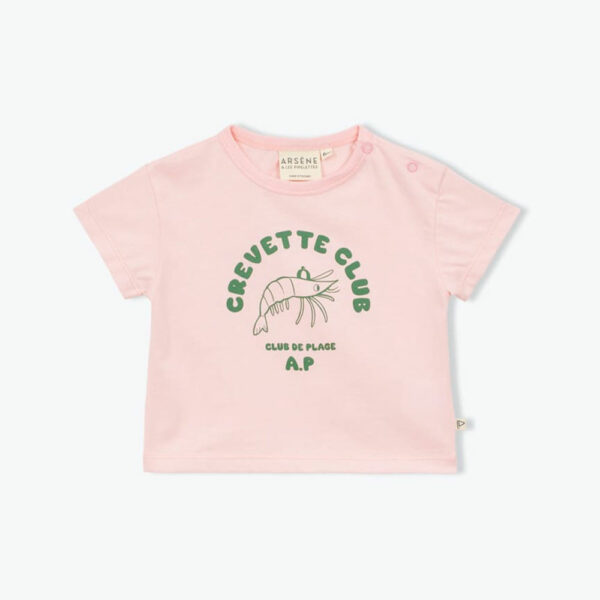 T-shirt bébé Crevette club