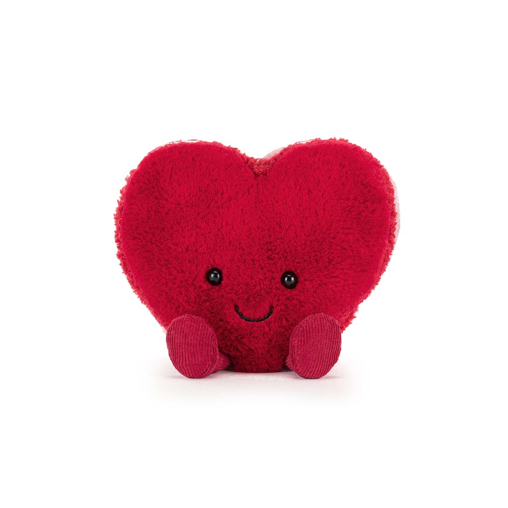 Amuseables Arlette Heart Macaron (red) – Image 3
