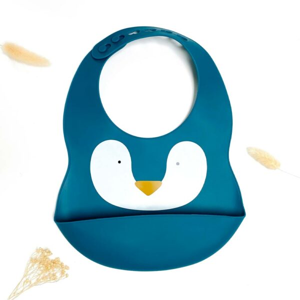 Penguin silicone bib