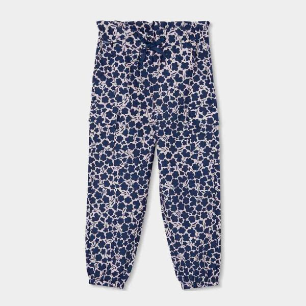 Floral print trousers